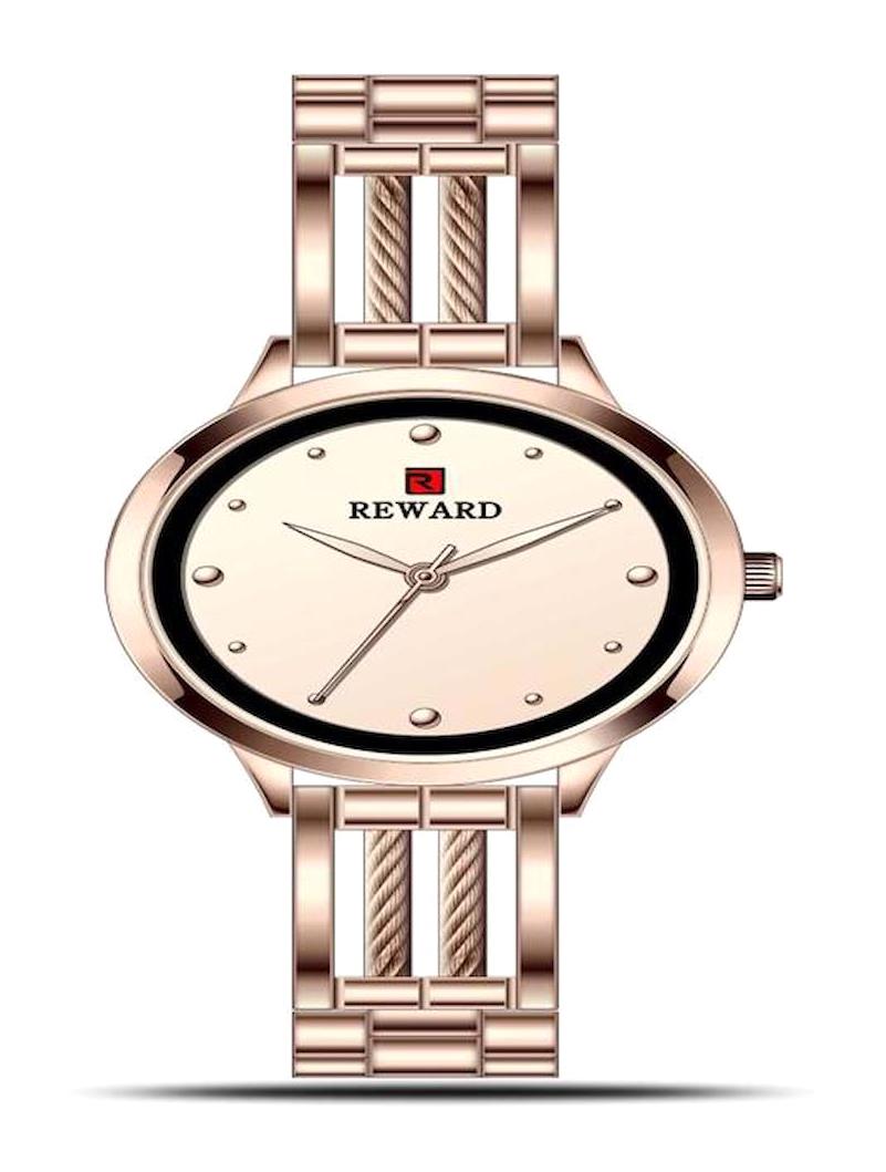 Reward RD21023L 35 mm Rose Gold Metal Kordon Analog Kadın Kol Saati