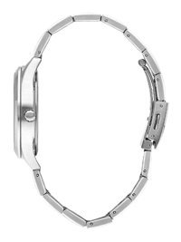 Slazenger SL.09.2284.4.02 Takvimli 35 mm Gri Metal Kordon Analog Kadın Kol Saati