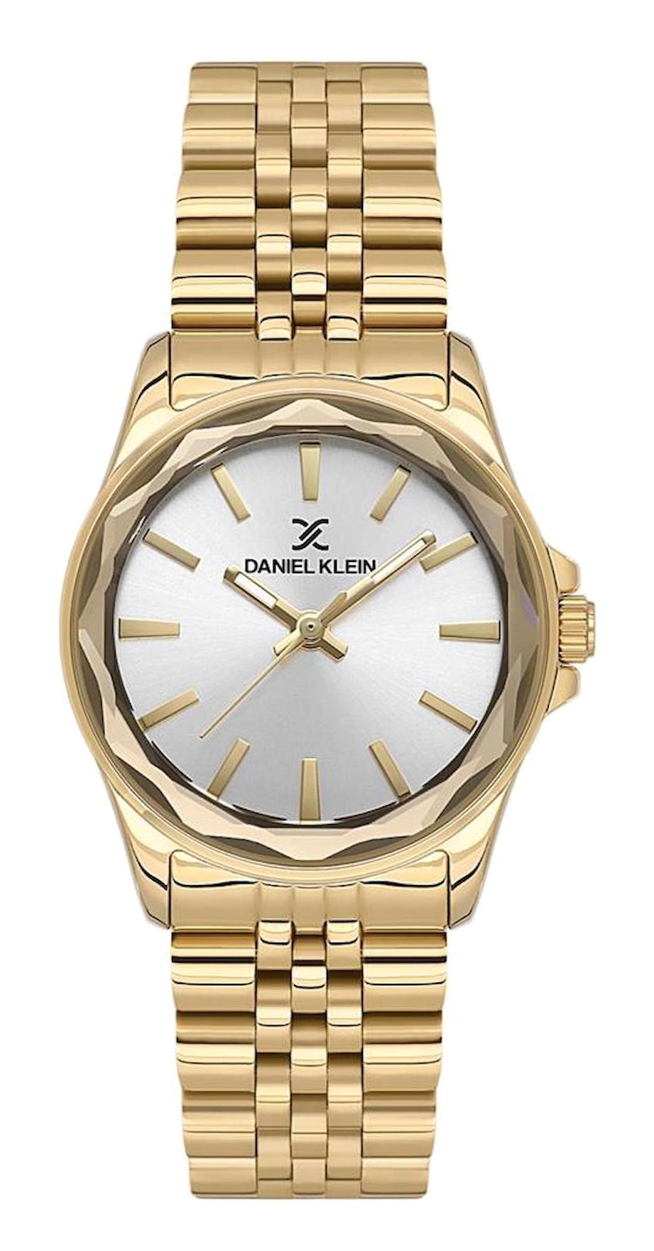 Daniel Klein DKF.1334.03 29 mm Altın Çelik Kordon Analog Kadın Kol Saati