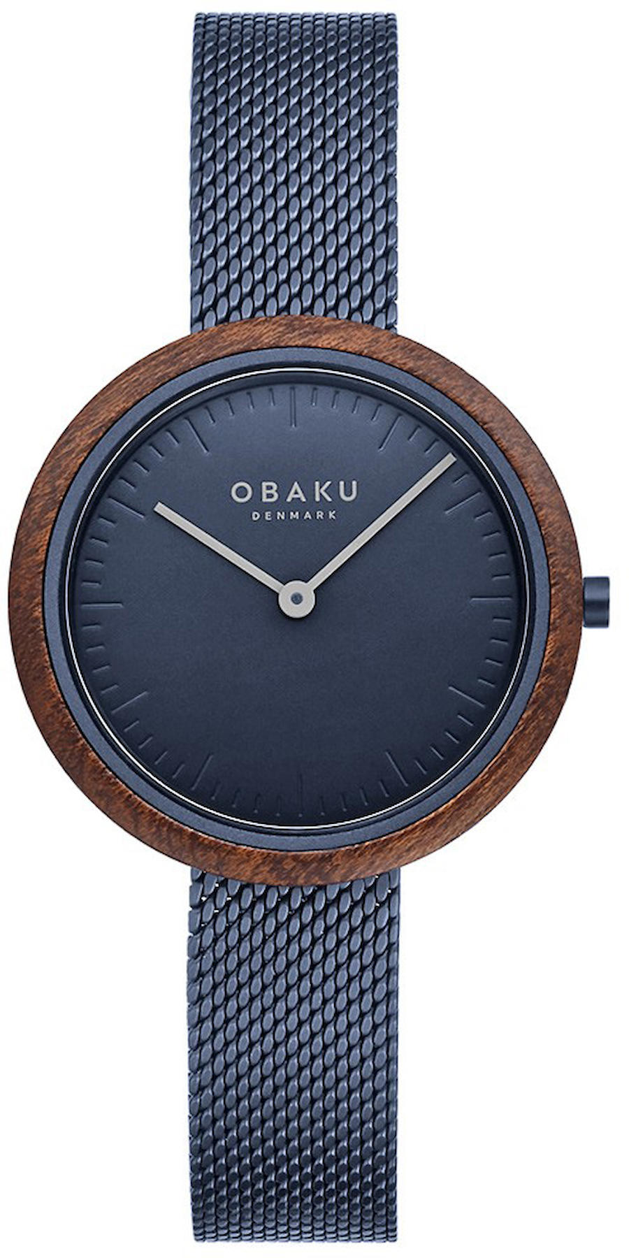 Obaku Denmark V245LXLLML 32 mm Gri Çelik Kordon Analog Kadın Kol Saati