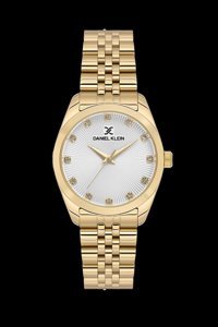 Daniel Klein DKF.2306.01 36 mm Altın Metal Kordon Analog Kadın Kol Saati