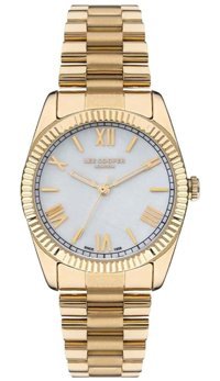 Lee Cooper LC07331.120 38 mm Altın Metal Kordon Analog Kadın Kol Saati