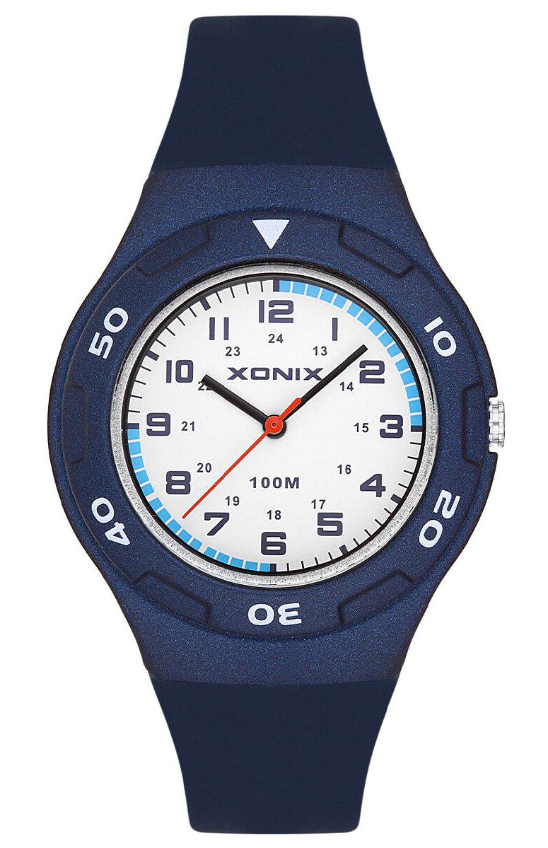 Xonix XOX-ABB005 38 mm Lacivert Silikon Kordon Analog Kadın Kol Saati