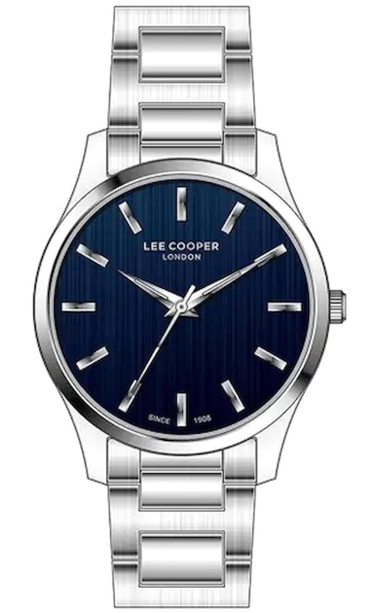 Lee Cooper LC07620.390 40 mm Gri Çelik Kordon Analog Kadın Kol Saati