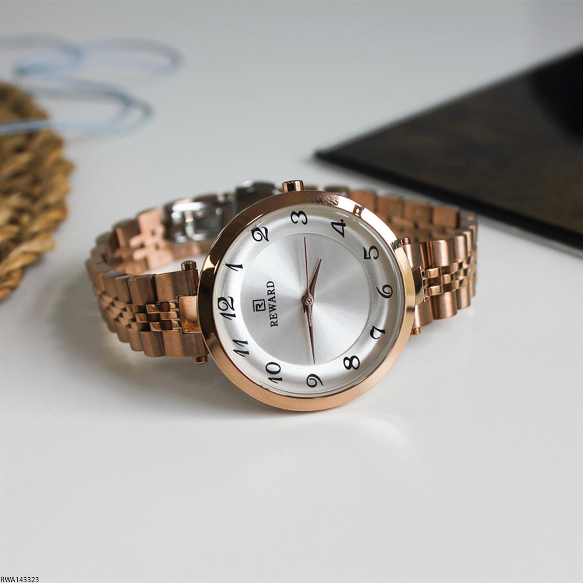 Reward RWA143323 35 mm Rose Gold Çelik Kordon Analog Kadın Kol Saati