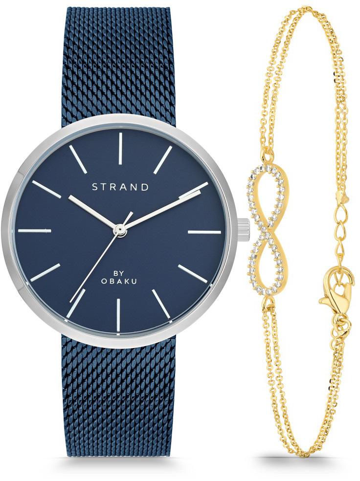 Obaku Denmark S700LXCLML 35 mm Lacivert Çelik Kordon Analog Kadın Kol Saati