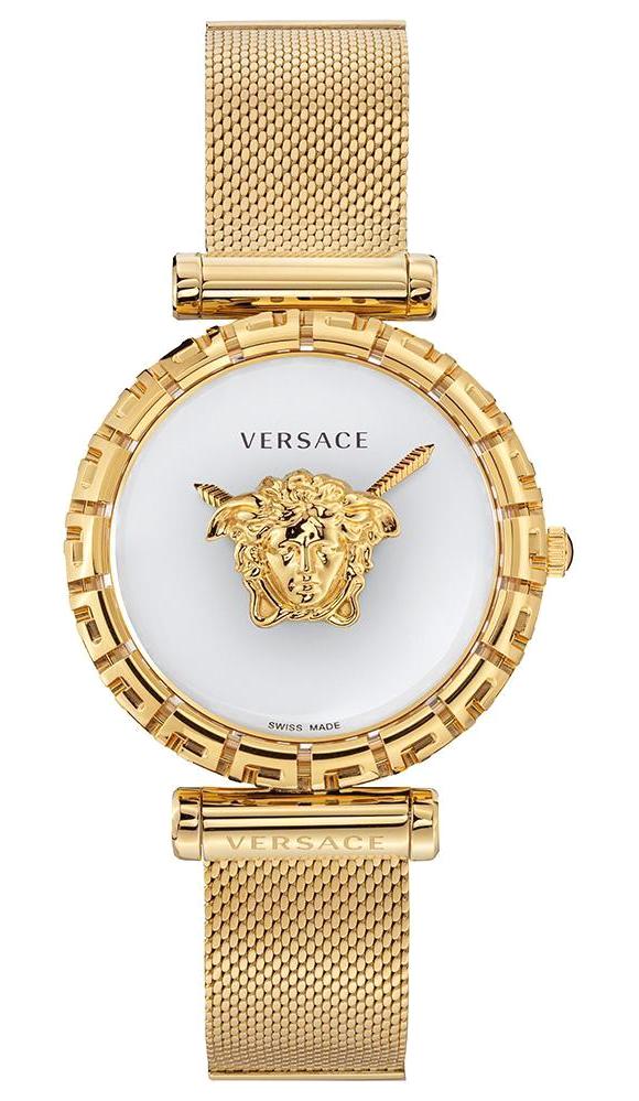 Versace VRSCVEDV00619 37 mm Altın Çelik Kordon Analog Kadın Kol Saati