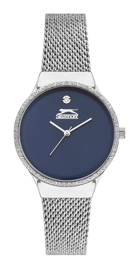 Slazenger SL.09.2015.3.04 35 mm Gri Çelik Kordon Analog Kadın Kol Saati