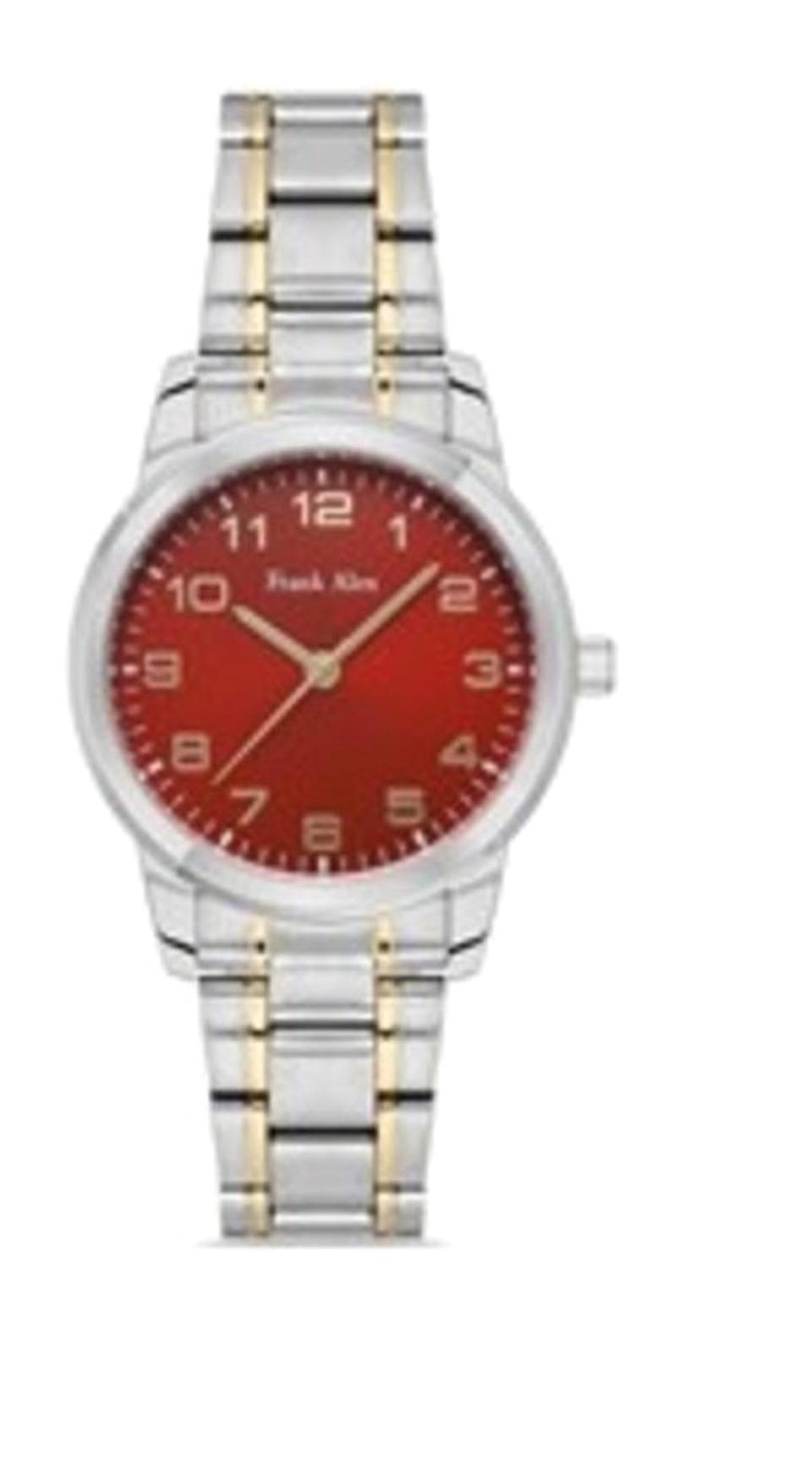 Frank Alex FA.1223.11519.07M 34 mm Gri Çelik Kordon Analog Kadın Kol Saati