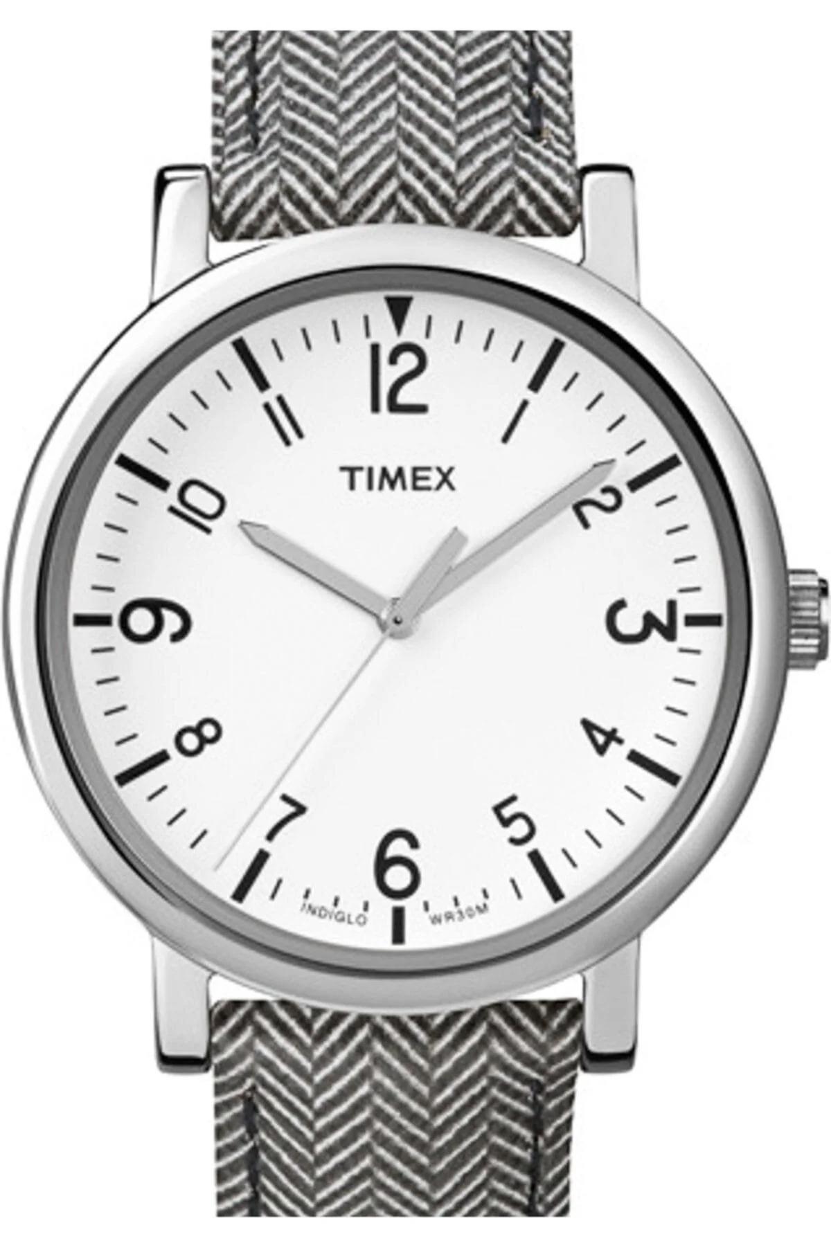 Timex T2P212 38 mm Gri Silikon Kordon Analog Kadın Kol Saati