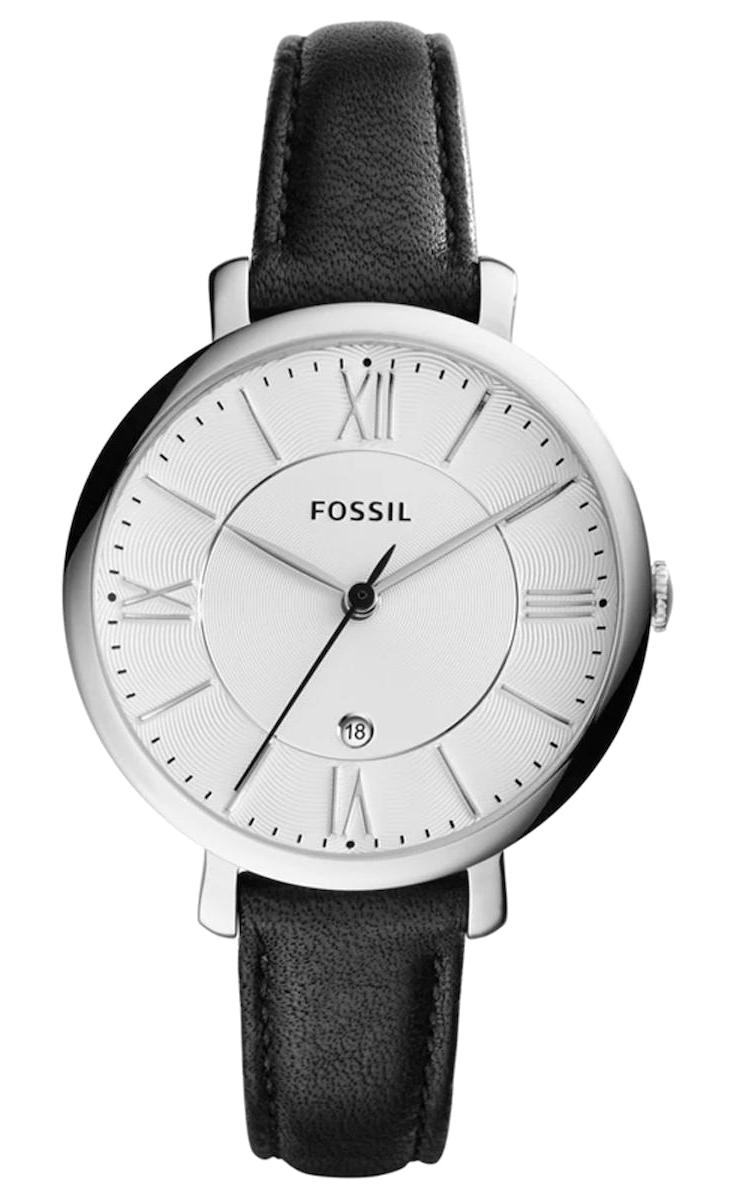 Fossil ES3972 38 mm Siyah Deri Kordon Analog Kadın Kol Saati