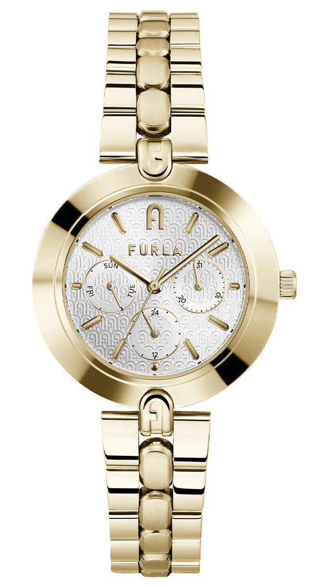 Furla FRWW00030007L2 Takvimli 36 mm Altın Çelik Kordon Analog Kadın Kol Saati