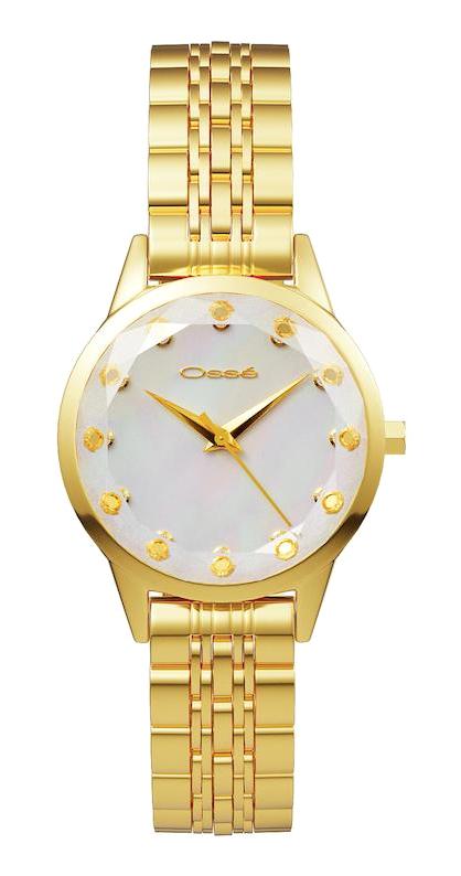 Osse OSW10130 30 mm Altın Çelik Kordon Analog Kadın Kol Saati