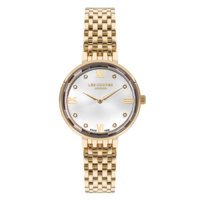 Lee Cooper LC07610.130 40 mm Altın Çelik Kordon Analog Kadın Kol Saati