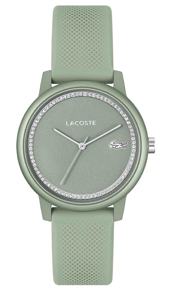 Lacoste LAC2001320 36 mm Yeşil Silikon Kordon Analog Kadın Kol Saati