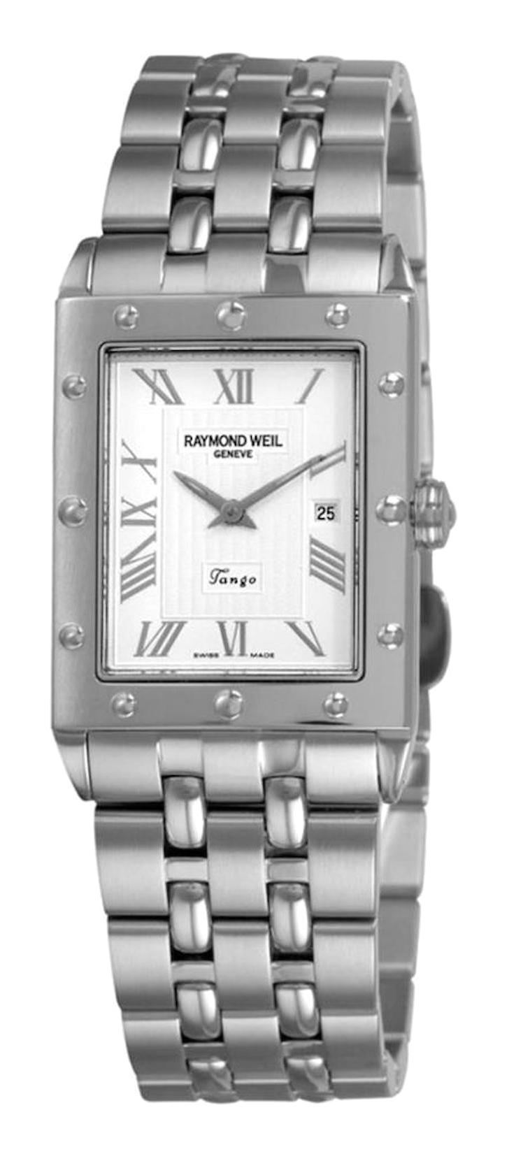 Raymond Weil RW5981-ST-00658 Takvimli 19 mm Gri Çelik Kordon Analog Kadın Kol Saati