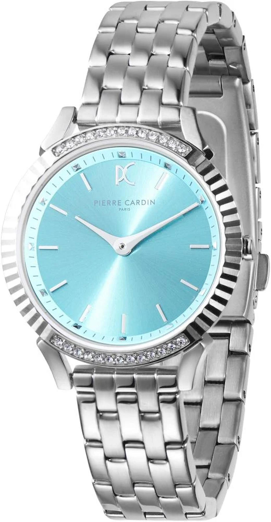 Pierre Cardin PCCPI.2588 32 mm Gri Çelik Kordon Analog Kadın Kol Saati