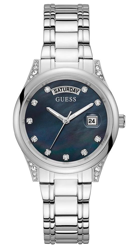 Guess GUGW0047L1 Takvimli 36 mm Gri Çelik Kordon Analog Kadın Kol Saati