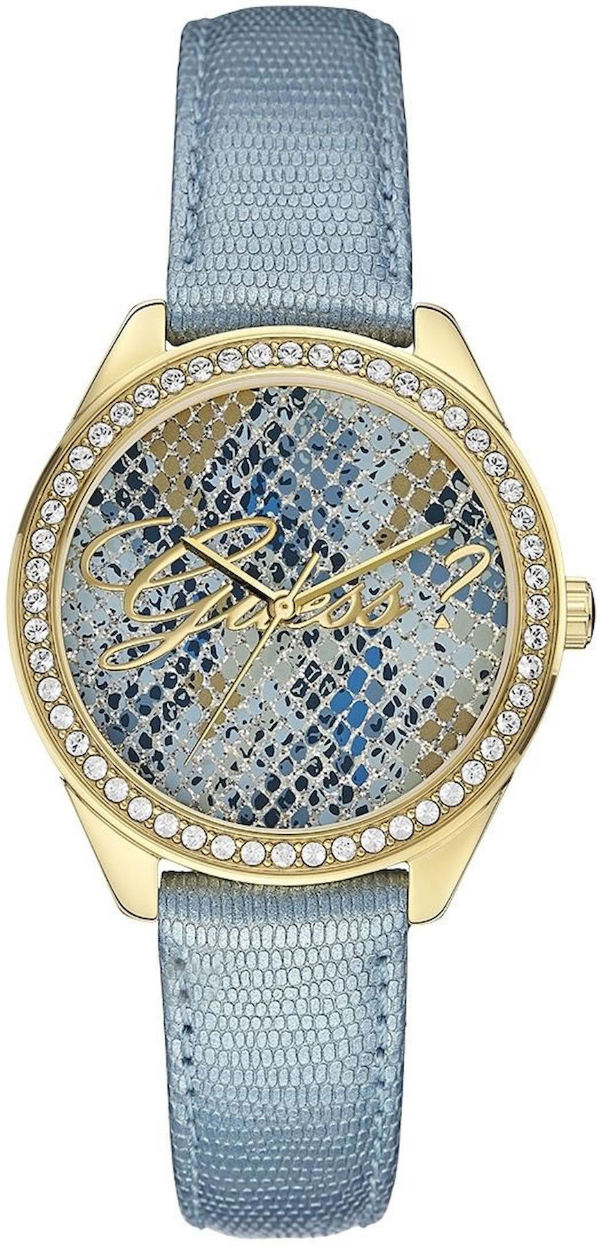 Guess GUW0612L1 36 mm Beyaz Deri Kordon Analog Kadın Kol Saati