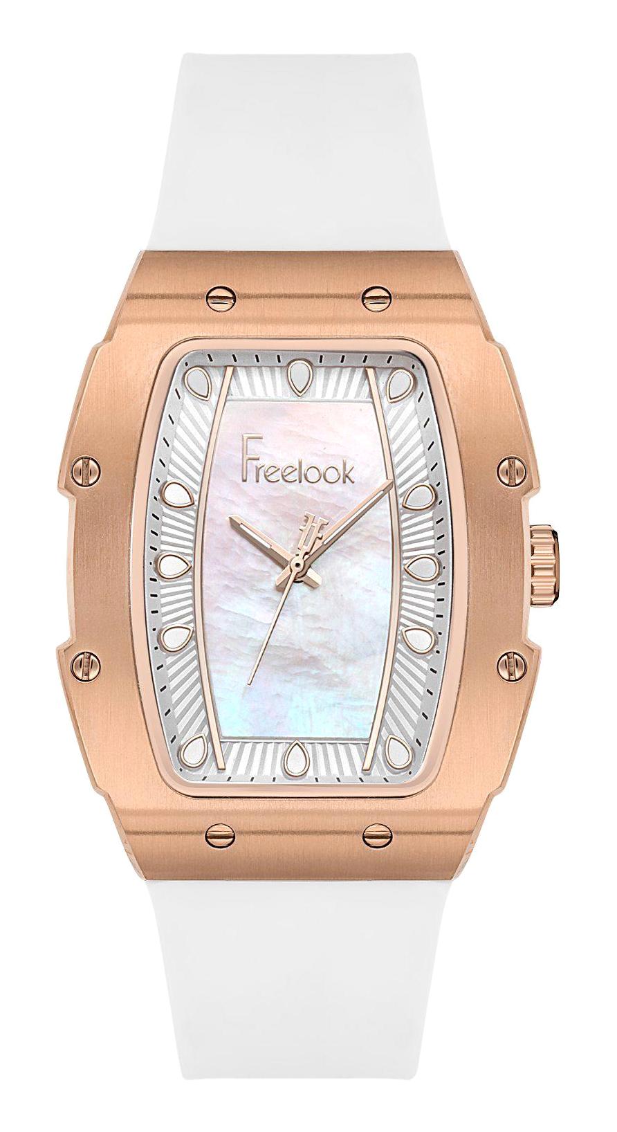Freelook FL.1.10093.1 36 mm Beyaz Metal Kordon Analog Kadın Kol Saati