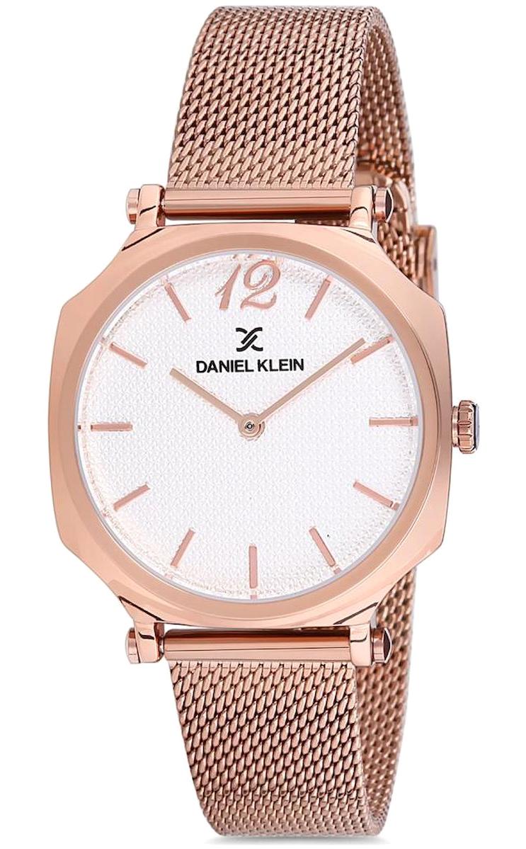 Daniel Klein DK013341D-04 33 mm Rose Gold Hasır Kordon Analog Kadın Kol Saati