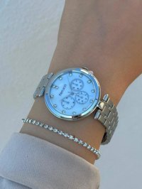 Ferrucci FRC.FT.1.127 35 mm Gri Çelik Kordon Analog Kadın Kol Saati
