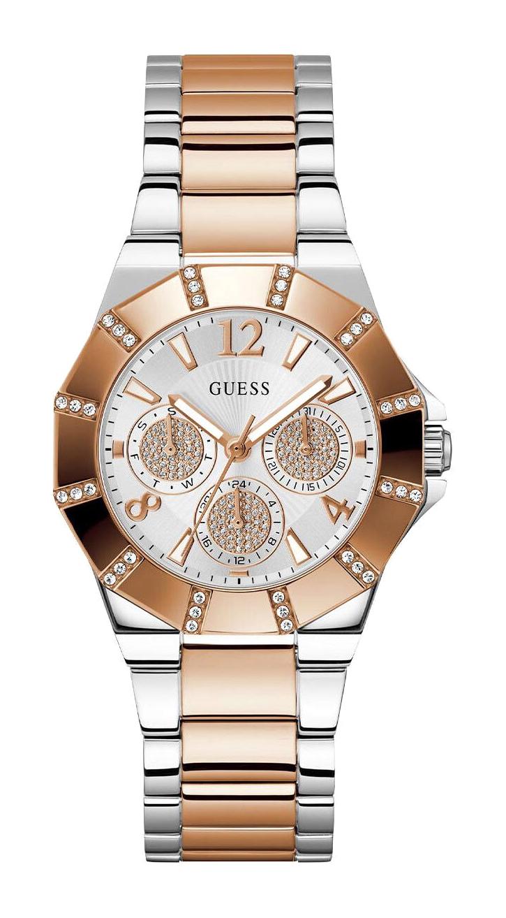 Guess GUGW0616L3 36 mm Gri-Rose Gold Çelik Kordon Analog Kadın Kol Saati