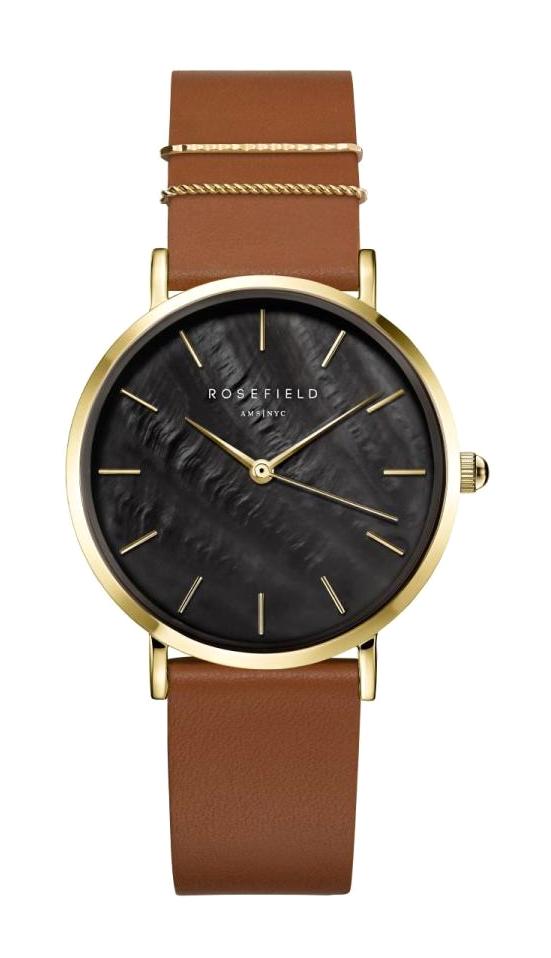 Rosefield WBCLG.W96 33 mm Kahverengi Deri Kordon Analog Kadın Kol Saati