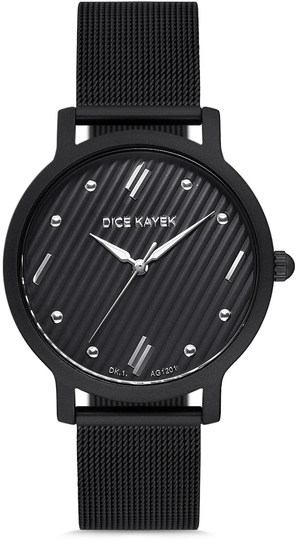 Dice Kayek DK.1.AG1201.08 34 mm Siyah Metal Kordon Analog Kadın Kol Saati