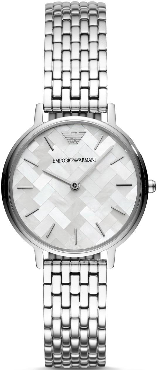 Emporio Armani AR11112 32 mm Gri Çelik Kordon Analog Kadın Kol Saati