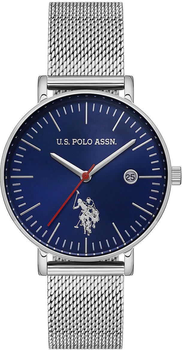 U.S. Polo Assn USPA2049-04 Takvimli 36 mm Gri Çelik Kordon Analog Kadın Kol Saati