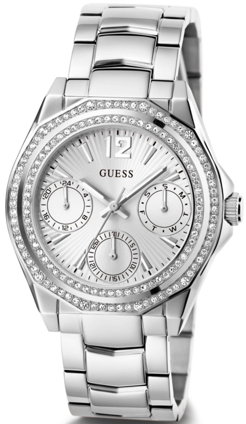 Guess GUGW0685L1 36 mm Gri Çelik Kordon Analog Kadın Kol Saati