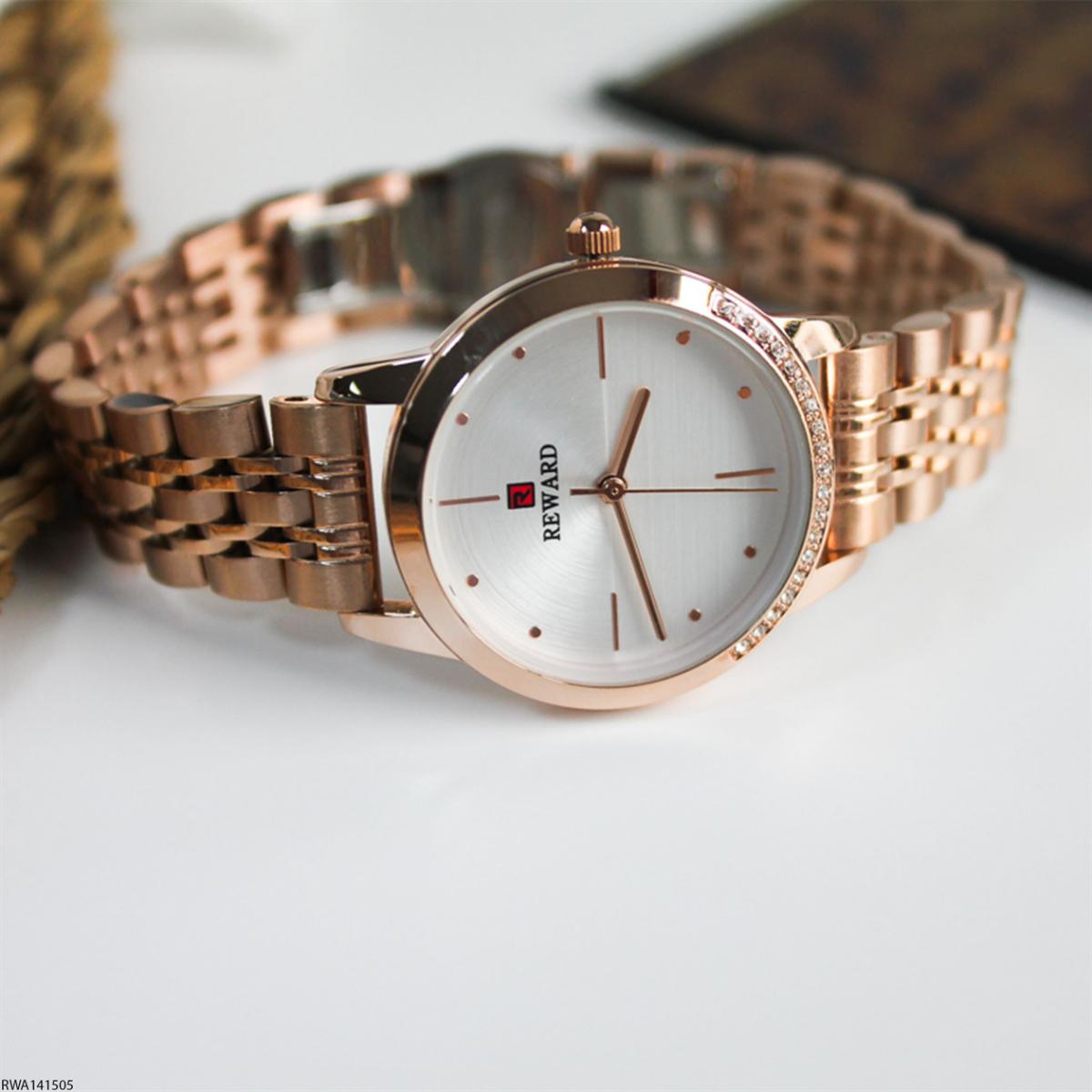 Reward RWA141505 34 mm Rose Gold Metal Kordon Analog Kadın Kol Saati