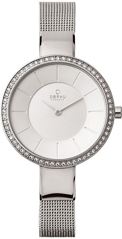 Obaku Denmark V179LECIMC 32 mm Gri Çelik Kordon Analog Kadın Kol Saati