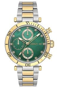 Cerruti 1881 CIWLI0049908 38 mm Altın-Gri Çelik Kordon Analog Kadın Kol Saati