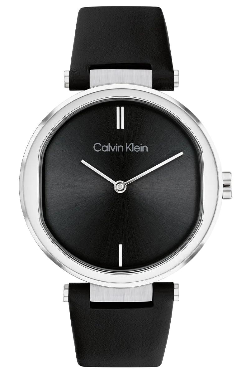 Calvin Klein CK25200255 36 mm Siyah Deri Kordon Analog Kadın Kol Saati