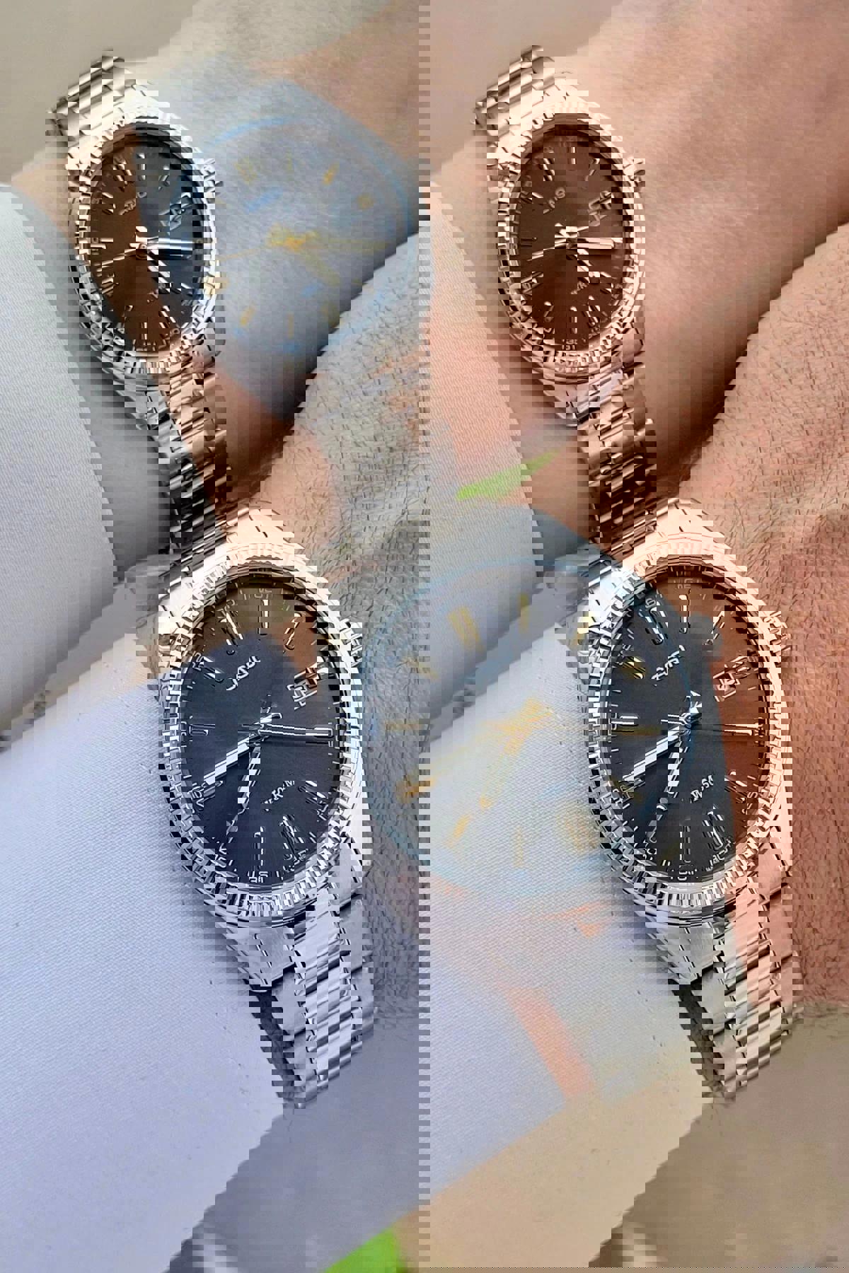 Casio CSISTE31 Takvimli 30 mm Gri Çelik Kordon Analog Kadın Kol Saati