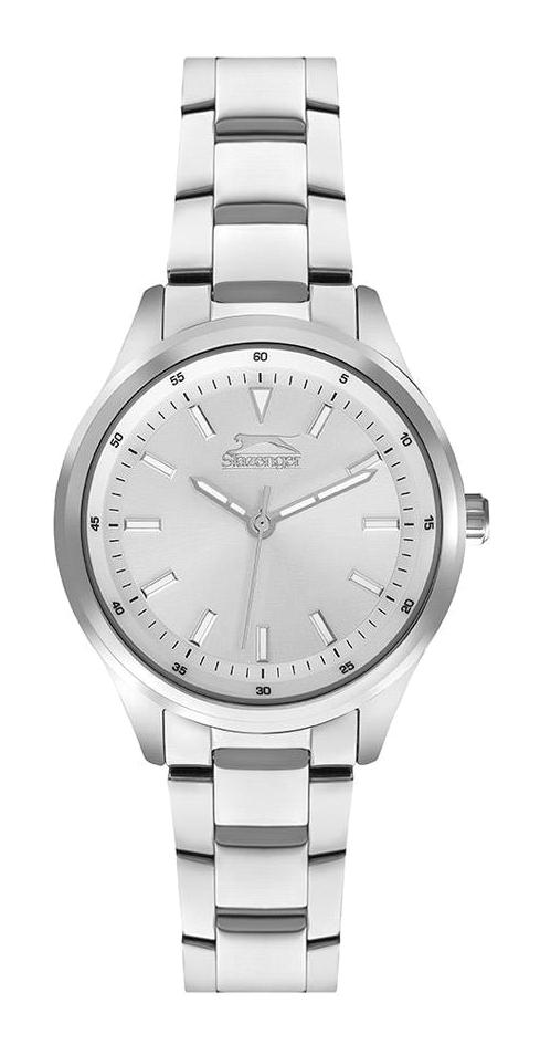 Slazenger SL.09.1880.3.02 35 mm Gri Çelik Kordon Analog Kadın Kol Saati