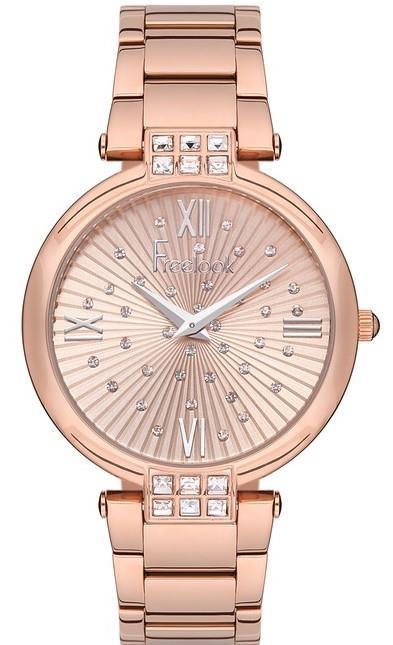 Freelook FL.1.10078.3 37 mm Rose Gold Çelik Kordon Analog Kadın Kol Saati