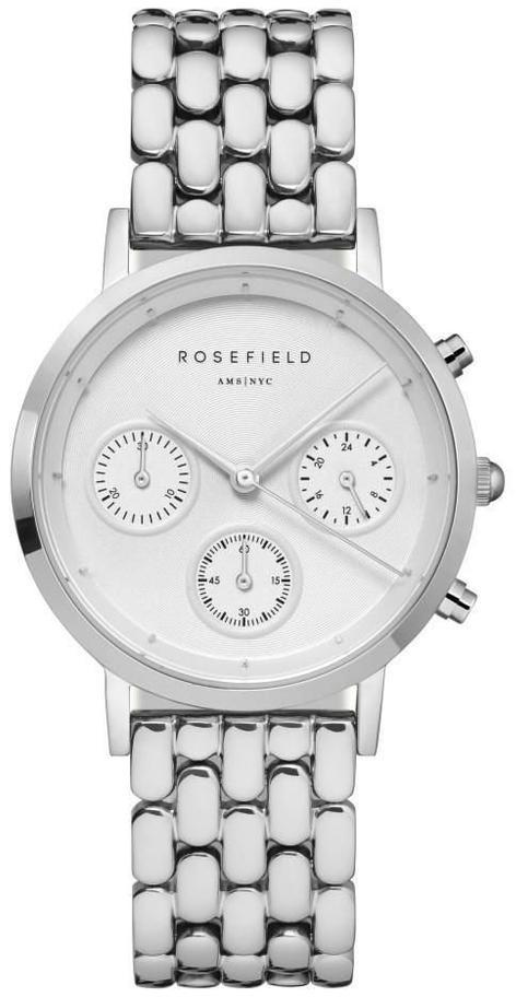 Rosefield NWG.N92 33 mm Gri Çelik Kordon Analog Kadın Kol Saati