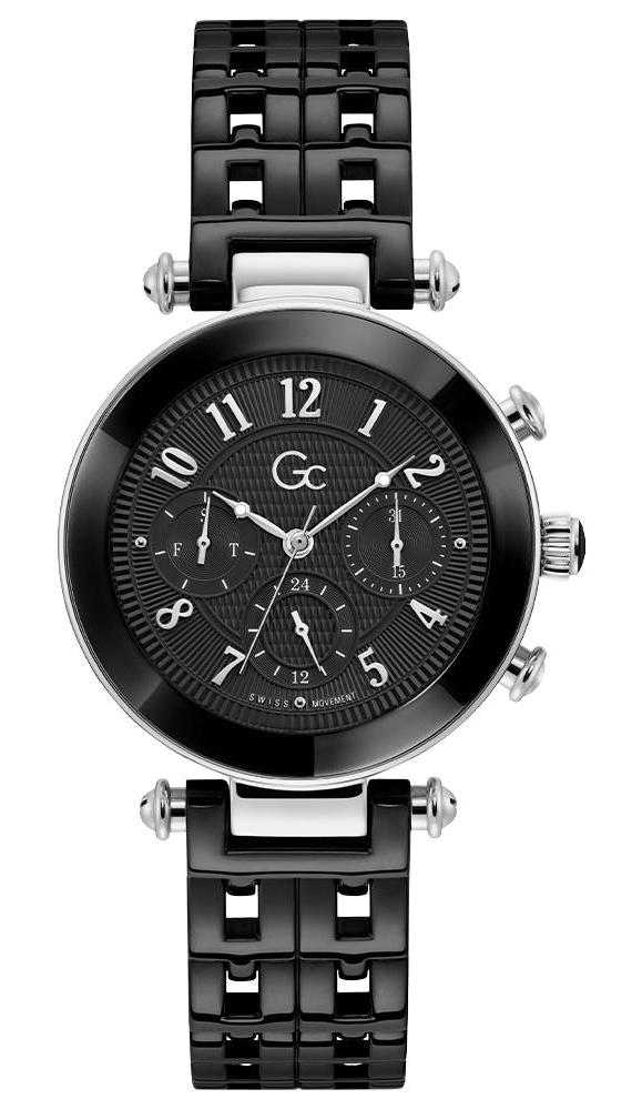 Guess GCY65003L2MF Takvimli 36 mm Siyah Çelik Kordon Analog Kadın Kol Saati
