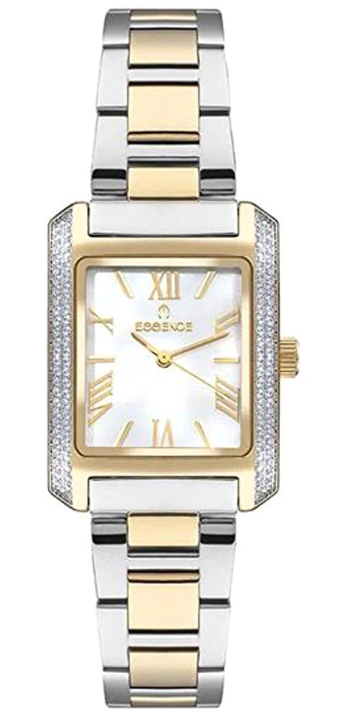 Essence D1124.220 34 mm Altın-Gri Çelik Kordon Analog Kadın Kol Saati