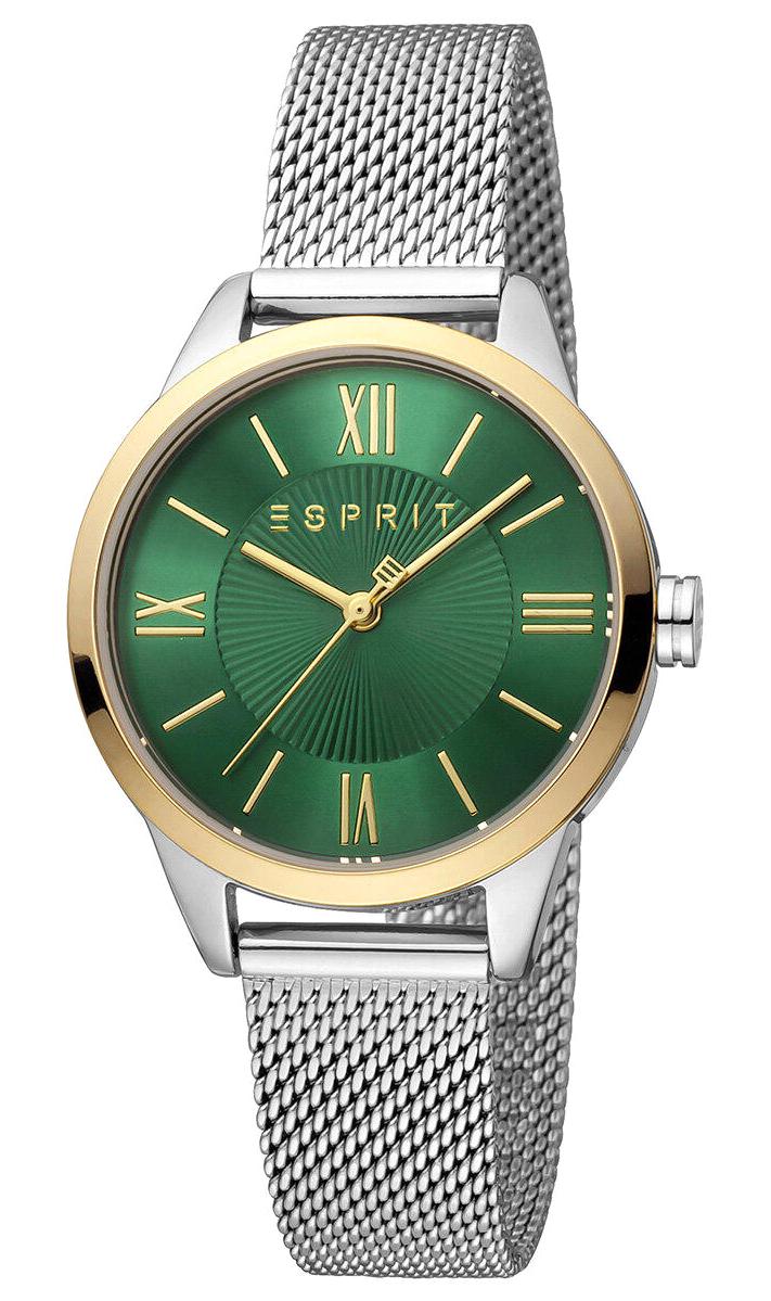 Esprit ES1L423M0135 32 mm Gri Çelik-Hasır Kordon Analog Kadın Kol Saati