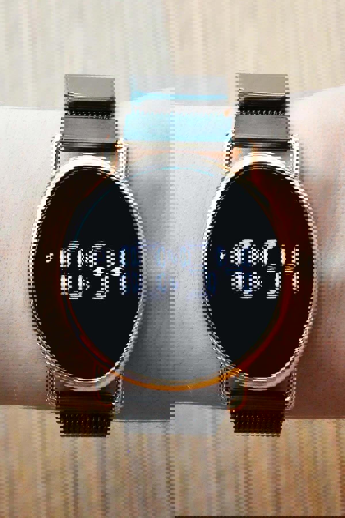 Sonsuzsaat SU-314-010 38 mm Siyah Metal Kordon Dijital Kadın Kol Saati