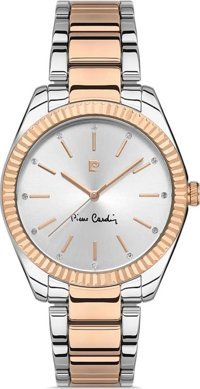 Pierre Cardin 800402F02 36 mm Gri-Rose Gold Çelik Kordon Analog Kadın Kol Saati