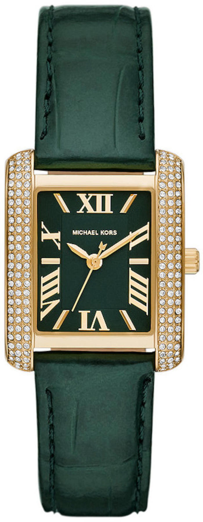 Michael Kors MK4697 38 mm Yeşil Deri Kordon Analog Kadın Kol Saati