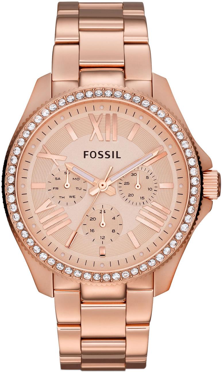 Fossil AM4483 34 mm Rose Gold Çelik Kordon Analog Kadın Kol Saati