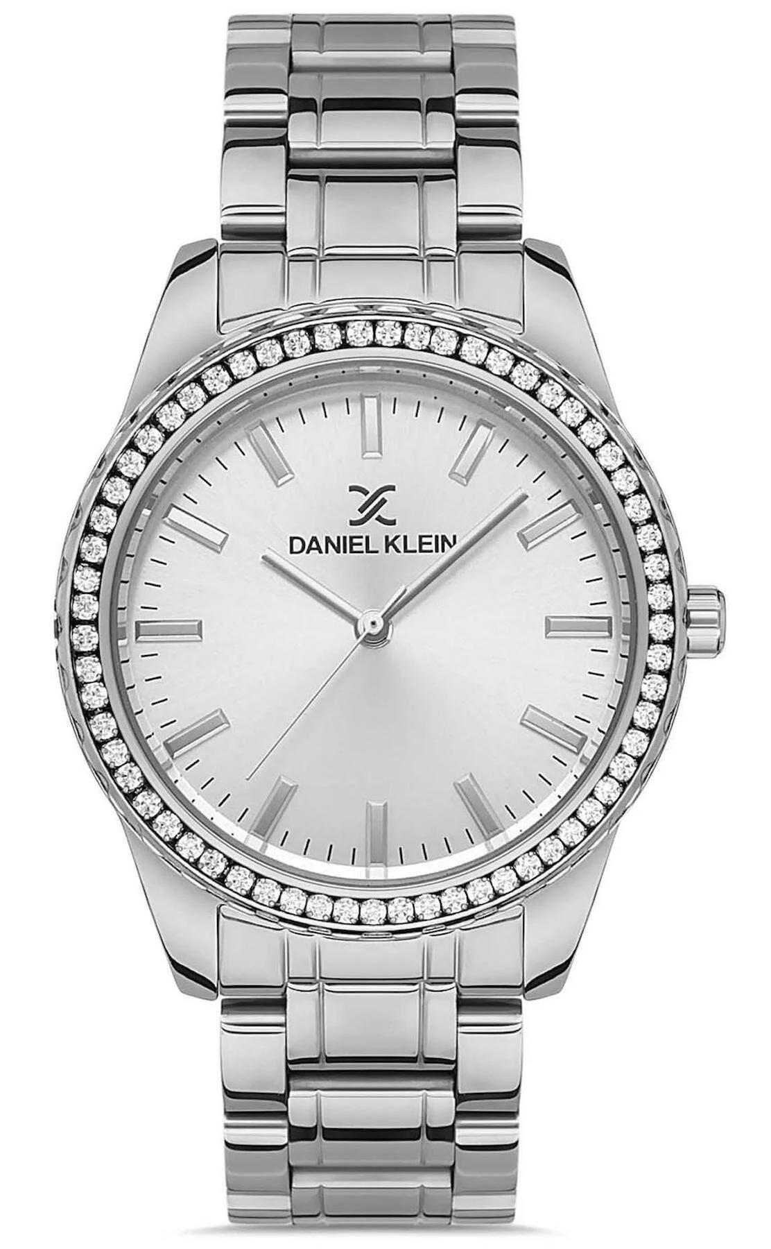 Daniel Klein 38 mm Gri Çelik Kordon Analog Kadın Kol Saati