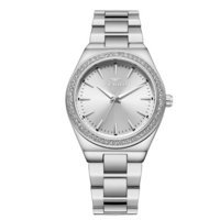 Ferro FL21446A-A 34 mm Gri Metal Kordon Analog Kadın Kol Saati