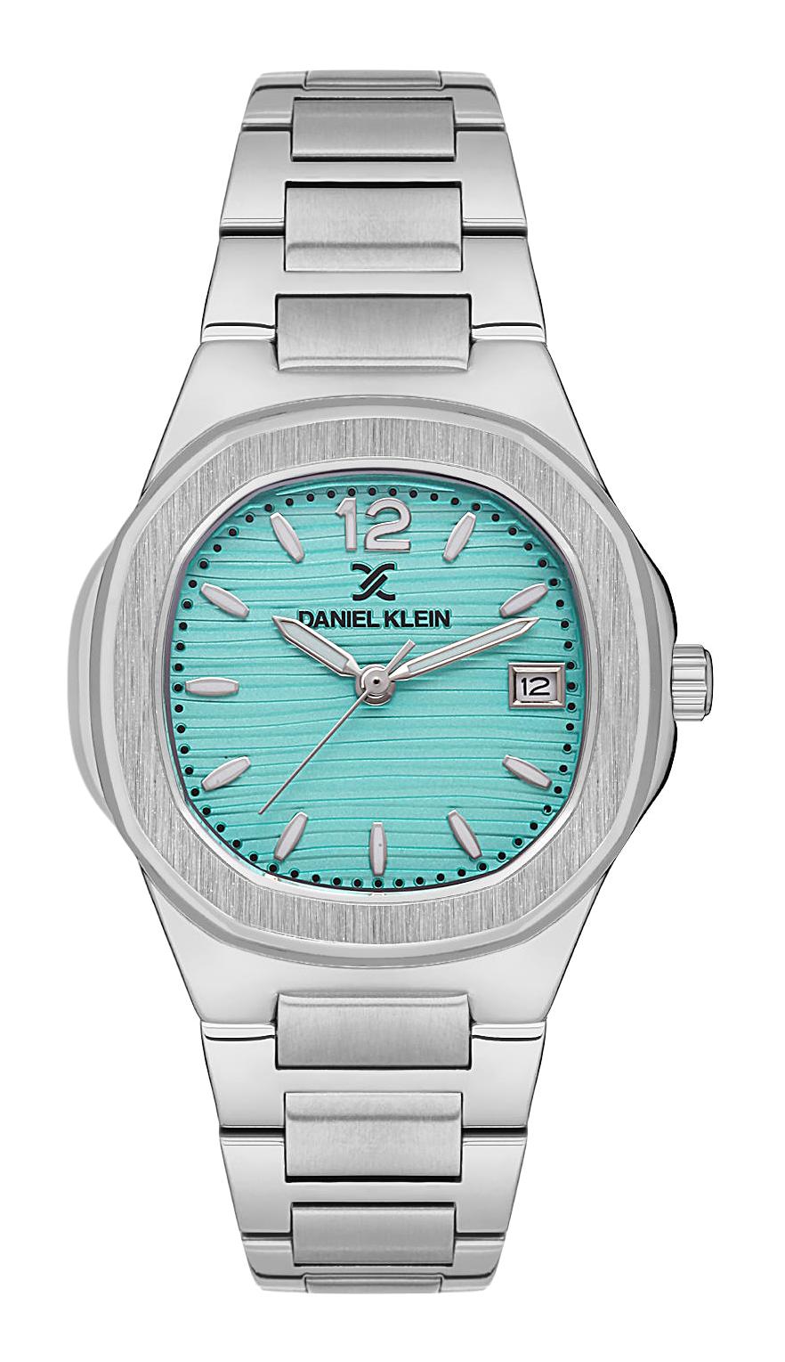 Daniel Klein DK.1.13581.2 Takvimli 34 mm Gri Metal Kordon Analog Kadın Kol Saati